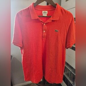 Lacoste Red Polo Shirt